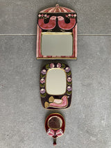 Lot de trois miroir Mithé Espelt