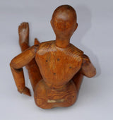 Mannequin d'Atelier En Bois  Fin XIXème
