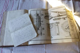 Ancien livre sur l'horlogerie marine F. Berthoud