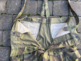 Pantalon de saut camouflé Parachutiste TAP 4752 et bretelles toile