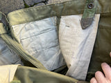 Pantalon de saut camouflé Parachutiste TAP 4752 et bretelles toile
