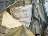 Pantalon de saut camouflé Parachutiste TAP 4752 et bretelles toile