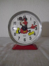 Ancien Réveil Animé Bayard Mickey, 1977 Walt Disney Productions