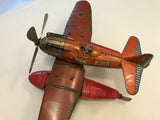 Jouet Ancien Mecanique  Tole Hydravion Jep F260