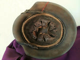 Casque Allemand Ww2 -40- Camoufle 3 Tons Original - Se 66 -