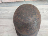 Casque Allemand Camouflé 3 Tons Normandie