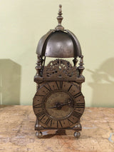 Mouvement Horloge Pendule Réveil Lanterne En Laiton À Cloche 18ème - 19ème
