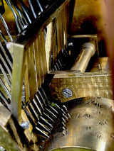 Pendule Horloge Carillon 16 cloches  17 marteaux
