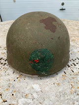 Casque Para Anglais Avec Insignes Peint 1944 Ww2