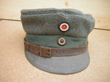 Kepi Mütze casquette combat drap troupe feldgrau 1918 IR 87 Nassau