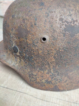 Casque Allemand Camouflé 3 Tons Normandie