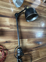 Lot de 4 anciennes lampes Gras Ravel