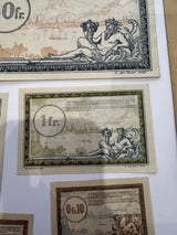 Lot Billets Bon Pour Régie Des Chemin De Fer Des Territoires Occupés Ancien