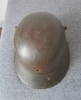 Casque Allemand Stahlhelm Modèle 18 Ww1 No Casque Pointe Prussien
