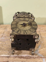Mouvement Horloge Pendule Réveil Lanterne En Laiton À Cloche 18ème - 19ème